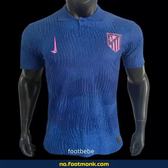 Atletico Madrid 2025 Hjemmedrakt Polo Blå – Offisiell Fotballdrakt for Voksne og Barn – Kjøp Billige Fotballtrøyer Online