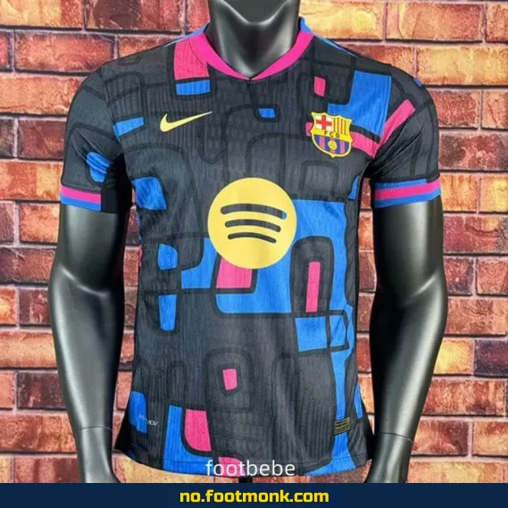 FC Barcelona Fotballdrakt 2025/2026 – Spesialdesign med Symboler – Offisiell Drakt for Barn og Voksne | Kjøp Nå
