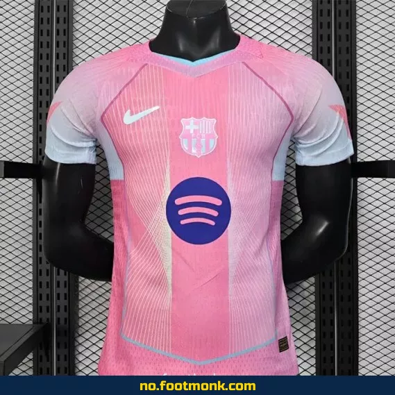 FC Barcelona Hjemmedrakt 2025/2026 – Rosa Fotballdrakt for Voksne/Barn | Offisiell Fotballtrøye med Trykk | Kjøp Nå