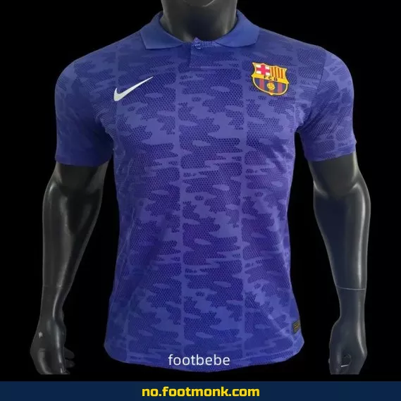 FC Barcelona 2025 Polo Fotballdrakt i Lilla – Offisiell Klubbdrakt for Voksne og Barn