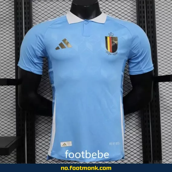 Belgias borte fotballdrakt Euro 2024 – Offisiell drakt i blå | Kjøp fotballdrakter online