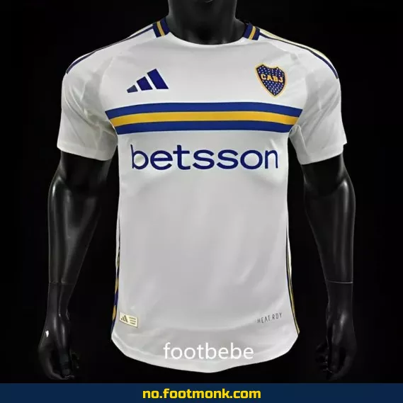 Boca Juniors 2024-2025 Hjemmedrakt Hvit – Offisiell Fotballdrakt for Voksne og Barn – Kjøp Nå