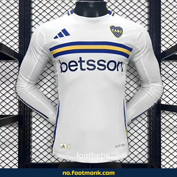 Boca Juniors 2024-2025 bortedrakt med langermet – Offisiell fotballdrakt for voksne og barn – Kjøp nå