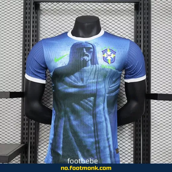 Brasil 2024/2025 Fotballdrakt – Offisiell Hjemmedrakt i Blå (Voksen/Barn) – Kjøp Nå