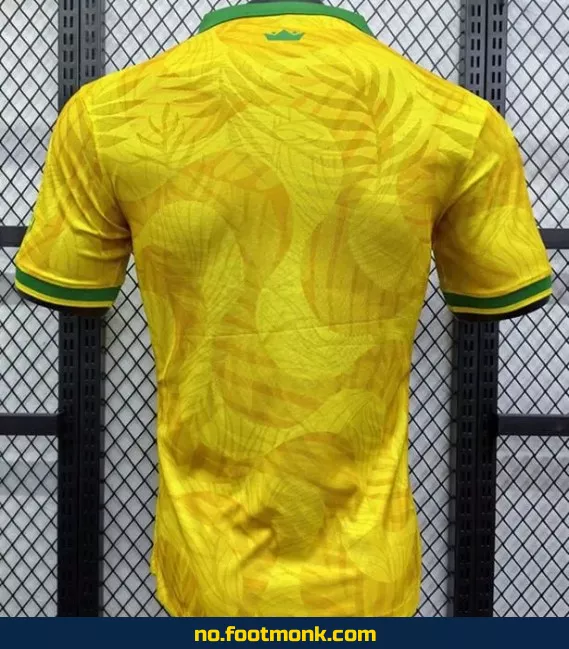 Brasil Fotballdrakt 2024/2025 – Offisiell Gulsvart Kampdrakt for Voksne og Barn | Fotballtrøye med Trykk
