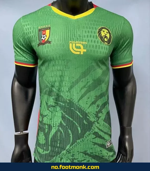 Kamerun hjemmedrakt 2025/2026 – Offisiell fotballdrakt for barn og voksne | Kjøp fotballdrakter på nett