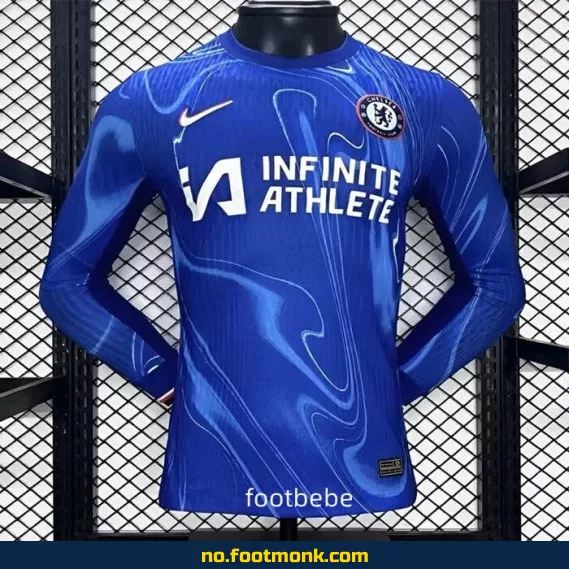 Chelsea FC 2024/2025 Hjemmedrakt Langermet – Offisiell Fotballdrakt