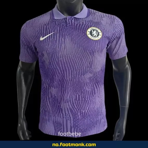 Authentic Chelsea FC 2025 Fotballdrakt – Violet Polo, Fotballtrøye med Navn, Offisiell Klubbdrakt for Voksne og Barn