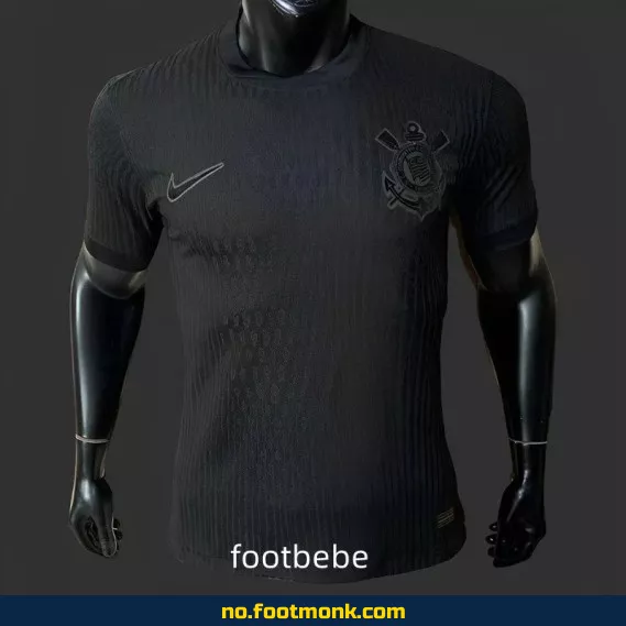 Corinthians 2024-2025 Utendørs Svart Fotballdrakt