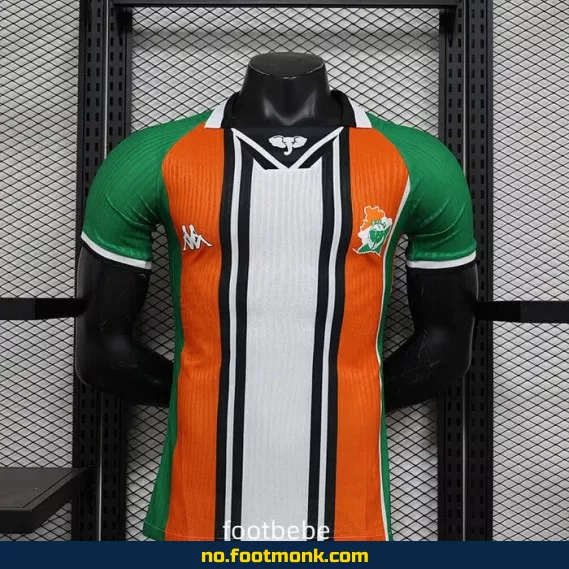 Fotballdrakt Ellevé Côte d'Ivoire 2024-2025 Spesialutgave – Offisiell drakt, med navn, barn/voksen