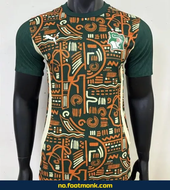 Fotballdrakt Côte d'Ivoire 2024/2025 Treningsdrakt – Offisiell Klubbdrakt for Barn og Voksne – Kjøp Nå