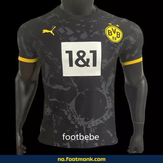 Borussia Dortmund 2023-2024 borte drakt svart – Offisiell fotballdrakt | Kjøp nå