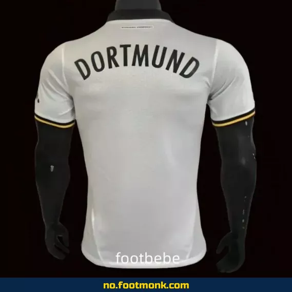 Borussia Dortmund 2024/2025 Bortedrakt Tredje Hjemmedrakt – Hvit Fotballdrakt for Voksne og Barn – Offisiell Klubbdrakt med Trykk – Kjøp Nå!