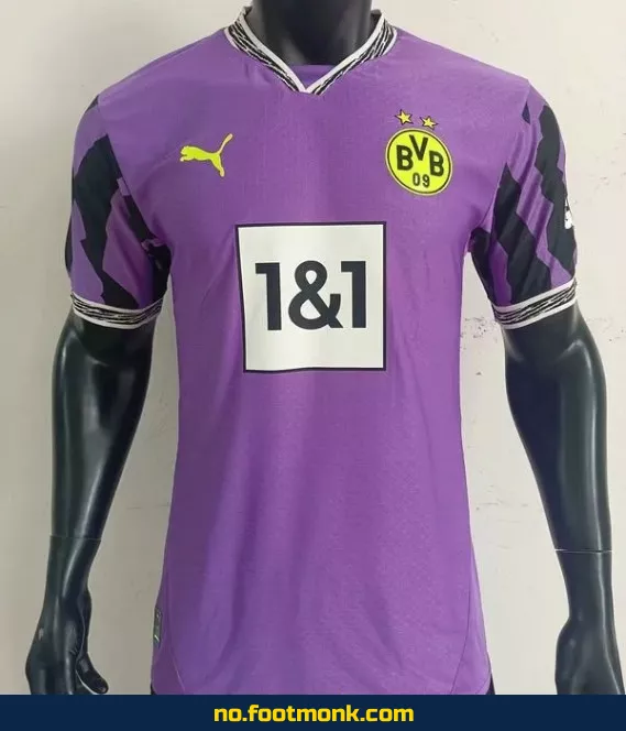 Borussia Dortmund Fotballdrakt 2025/2026 – Lilla, Authentisk, Med Navn – Kjøp Nå i Nettbutikken