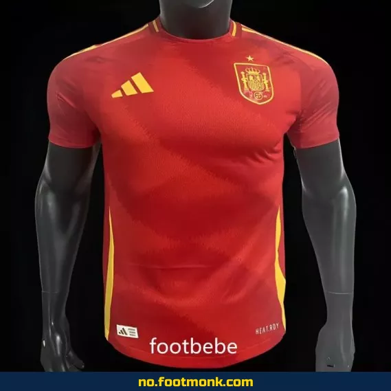 Spanias offisielle hjemmedrakt til EM 2024 – Fotballdrakt for voksne og barn