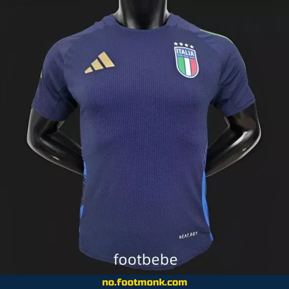 Fotballdrakt Italia 2024 marineblå spesialutgave – Offisiell drakt til salgs