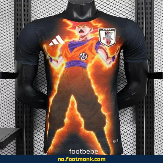 Japans landslagsdrakt 2024-2025 – Goku – Fotballdrakt til salgs – Offisiell replica – Barn og voksen