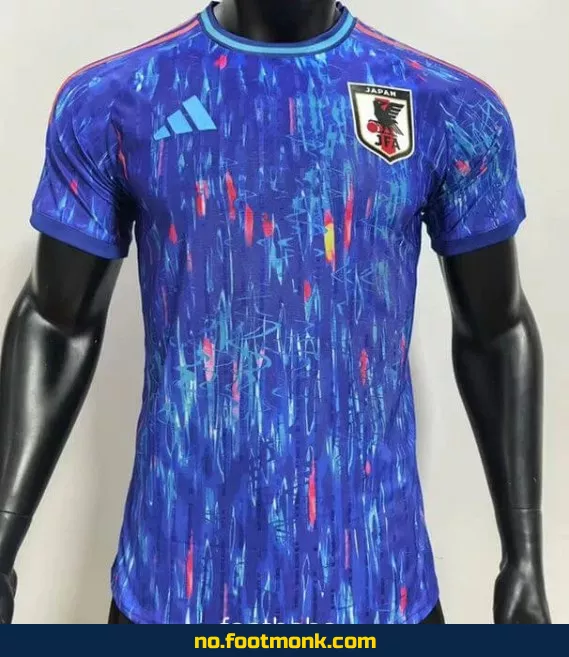 Japans landslagsdrakt 2024-2025 – Spesiell blå utgave – Fotballdrakt med trykk – Offisiell drakt