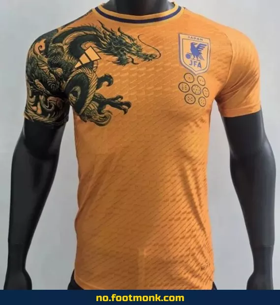 Offisiell Japansk Fotballdrakt 2024-2025 – Oransje | Fotballdrakter med Navn | Replica | Barn og Voksen