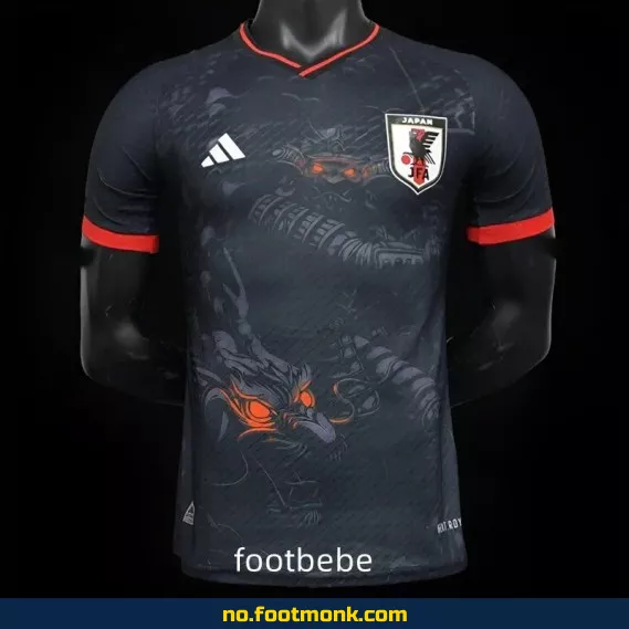 Japans 2024 Dragon Svart Fotballdrakt – Offisiell Kampdrakt med Spesialdesign