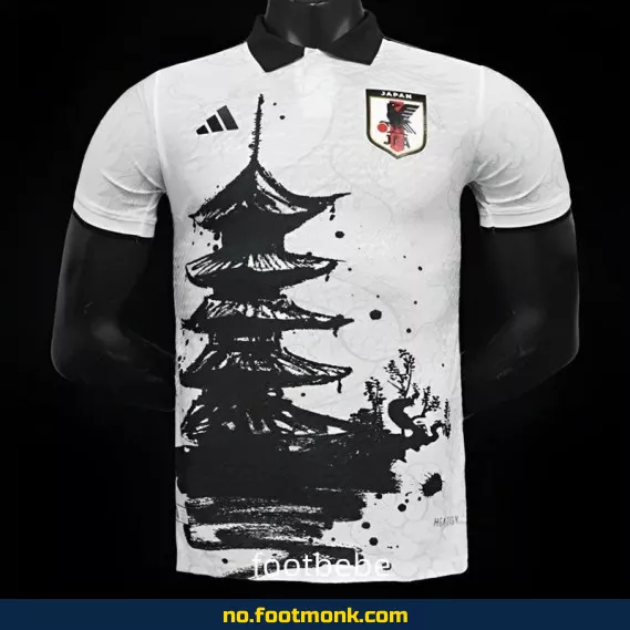 Japans landslagsdrakt 2024 – Autentisk fotballdrakt med unikt blekkdesign fra tempelet – Kjøp nå
