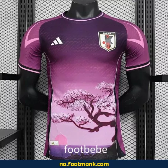 Japans hjemmedrakt 2024 lilla – Offisiell fotballdrakt med navn, barn og voksen – Fotballtrøye til salgs