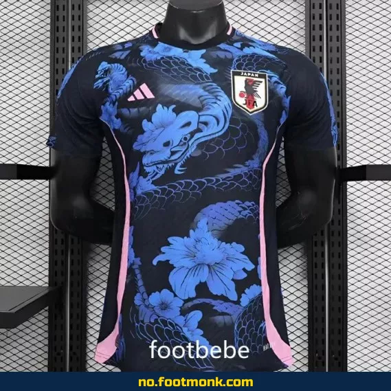 Japans landslagsdrakt 2024 – Blå dragetrøye (autentisk fotballdrakt for voksne/barn)