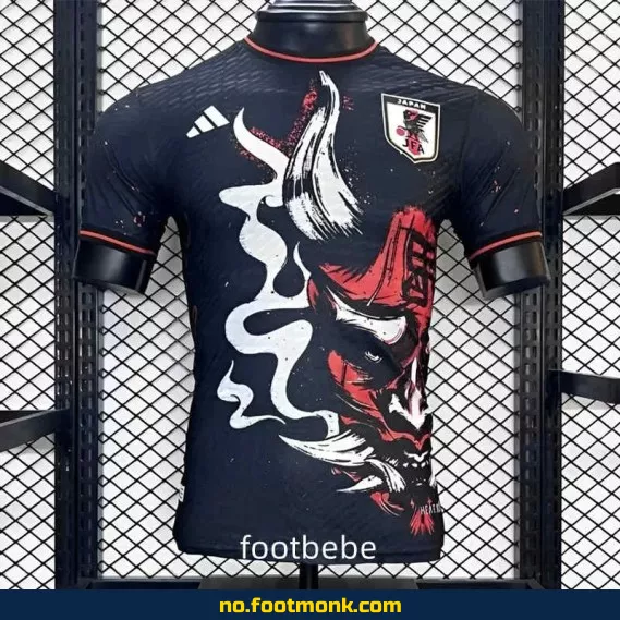 Japans hjemmedrakt 2024 graffiti design hvit/rød – Fotballdrakt med trykk, offisiell drakt for barn og voksne
