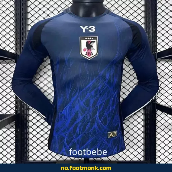 Offisiell Japan Y3 2024 Hjemmedrakt Langermet Fotballdrakt – Kjøp Nå hos [Nettbutikknavn]