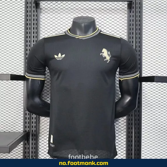 Juventus Fotballdrakt 2025-2026 Svart – Offisiell Klubbdrakt for Voksne og Barn