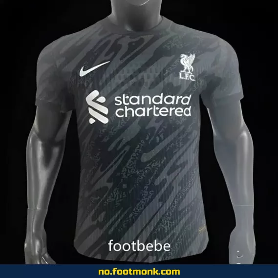 Liverpool 2024-2025 Målvaktsdrakt i svart – Offisiell fotballdrakt for barn og voksne – Kjøp nå