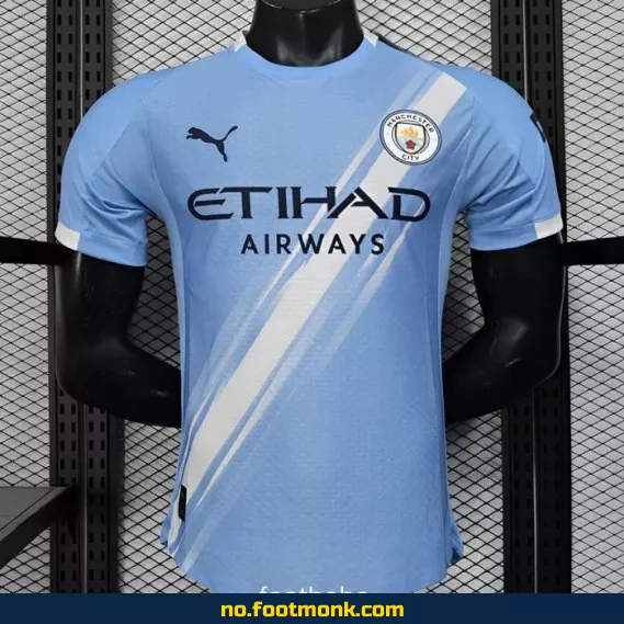 Manchester City Hjemmedrakt 2025/2026 – Autentisk Fotballdrakt for Voksne og Barn | Kjøp Offisiell Fotballdrakt på Nett