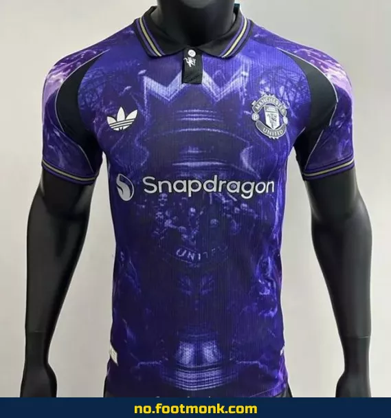 Manchester United 2025/2026 Fotballdrakt – Spesiell Lilla Utgave | Offisiell Klubbdrakt | Barn og Voksen