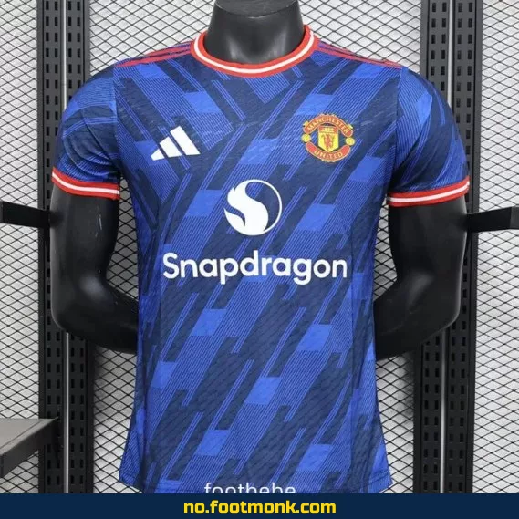 Manchester United 2025/2026 Hjemmedrakt – Offisiell Fotballdrakt i Blå | Kjøp Billige Fotballtrøyer for Barn og Voksne | Fotballdrakt med Navn og Trykk