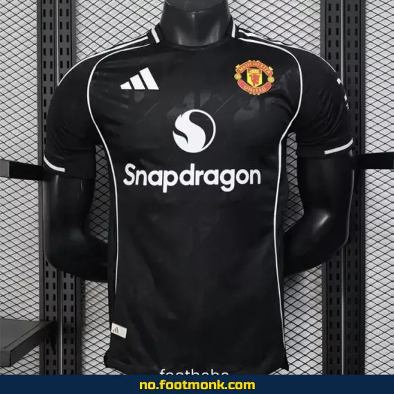 Manchester United 2025-2026 Concept Svart Fotballdrakt – Offisiell Fotballtrøye for Voksne og Barn | Kjøp Nå