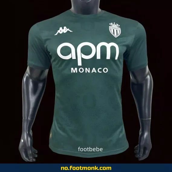 AS Monaco 2024/2025 Bortedrakt Tredje – Offisiell Fotballdrakt med Trykk – Kjøp Nå