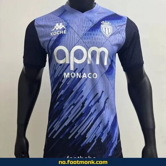 AS Monaco spesialdesign fotballdrakt 2025-2026 – Offisiell blå kampdrakt for voksne og barn | Kjøp fotballdrakter på nett