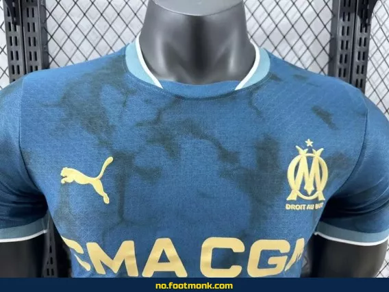 Olympique Marseille 2024/2025 Hjemmedrakt – Offisiell Fotballdrakt i Blå | Kjøp Fotballdrakter Online – Barn og Voksen