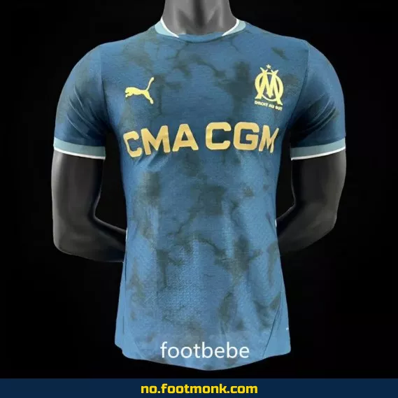 Olympique Marseille 2024/2025 Hjemmedrakt – Offisiell Fotballdrakt i Blå | Kjøp Fotballdrakter Online – Barn og Voksen