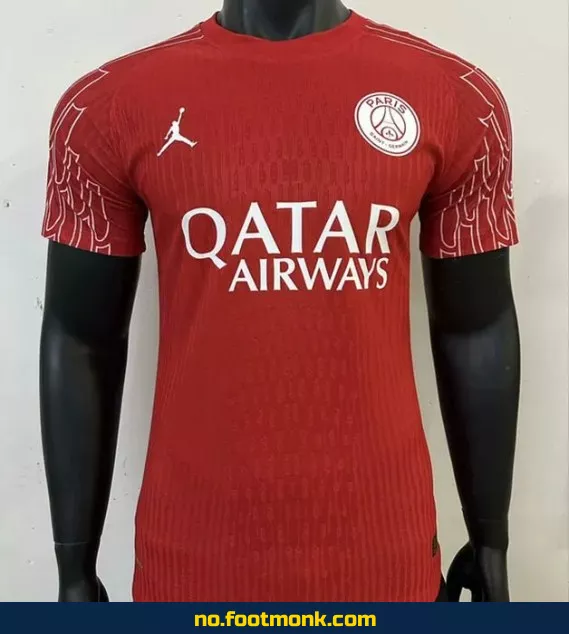 PSG Jordan 2024/2025 treningsdrakt i rød – Offisiell fotballdrakt for voksne og barn | Kjøp fotballtrøyer online