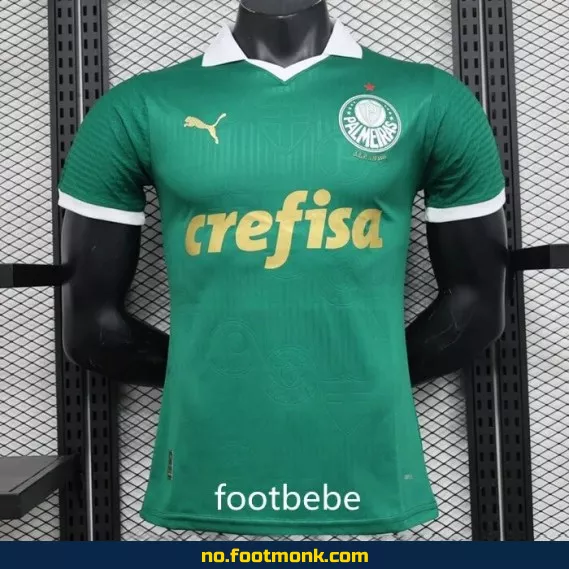 Palmeiras Hjemmedrakt 2024-2025 – Offisiell Fotballdrakt i Grønn | Kjøp Billige Fotballtrøyer for Voksne og Barn