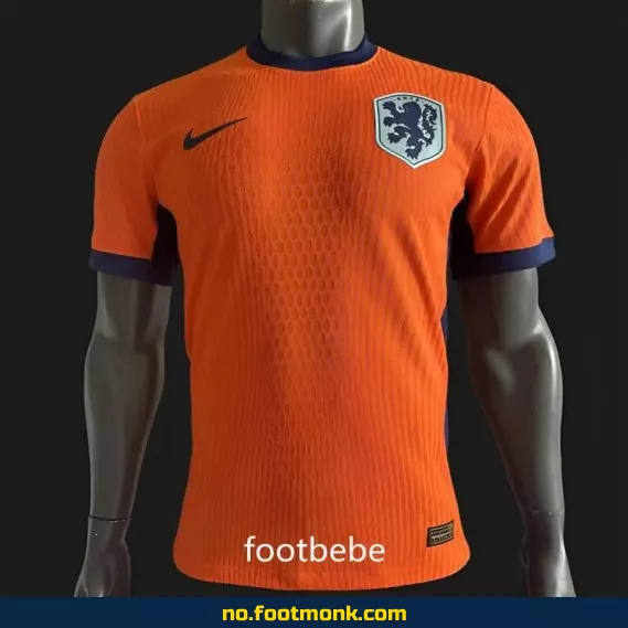 Orange hjemmedrakt Nederland 2024 – Offisiell fotballdrakt for barn og voksne | Kjøp nå