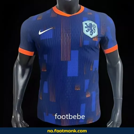 Netherlands 2024 Bortedrakt – Ekte fotballdrakt for voksne og barn | Kjøp offisiell fotballdrakt på nett