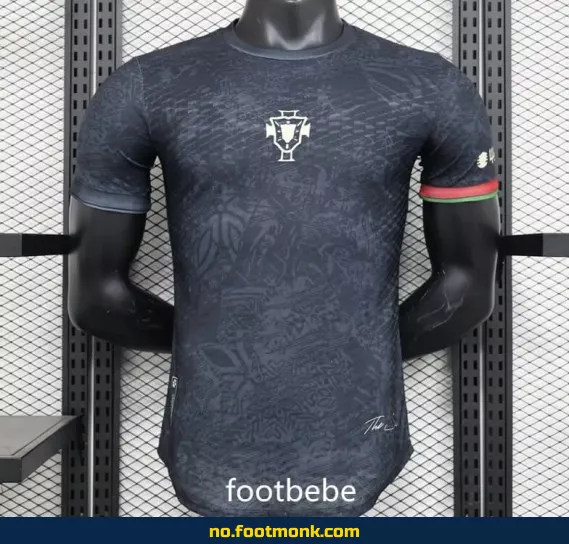 Portugal Fotballdrakt 2023-2024 THE SIU Svart – Offisiell Fotballtrøye for Voksne og Barn – Autentisk Replica med Trykk | Kjøp Nå på Nett