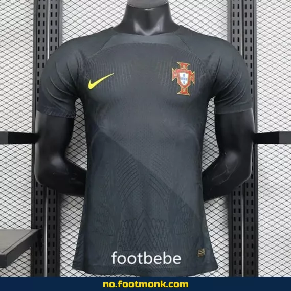 Portugal 2023-2024 Spesialutgave Svart Fotballdrakt – Offisiell Kampdrakt