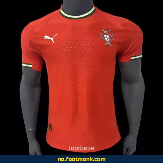 Portugal 2024-2025 spesialdesign fotballdrakt (hjemme) – offisiell rød kampdrakt for voksne og barn | Kjøp nå