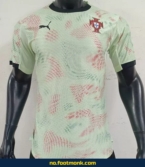 Portugal 2025 Hjemmedrakt Grønn – Fotballdrakt for Voksne/Barn – Offisiell Replica – Kjøp Nå