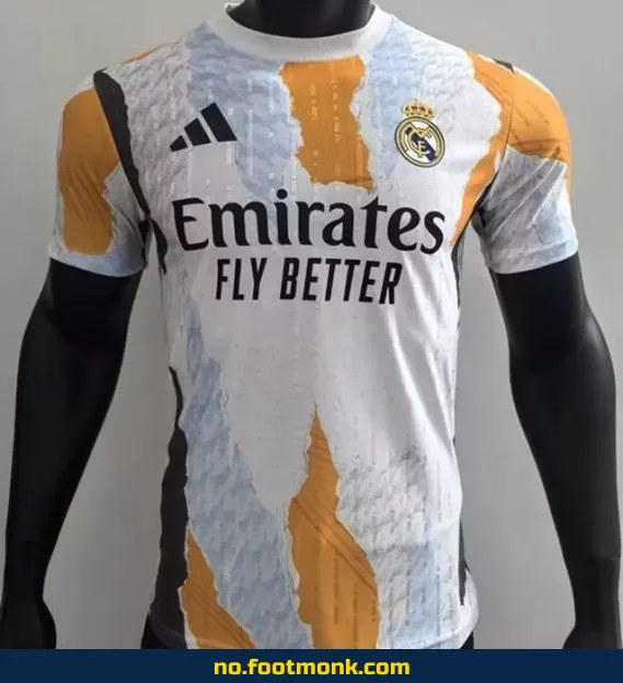 Ekte Real Madrid treningsdrakt 2024-2025 – Fotballdrakt for voksne og barn | Kjøp offisiell fotballdrakt på nett