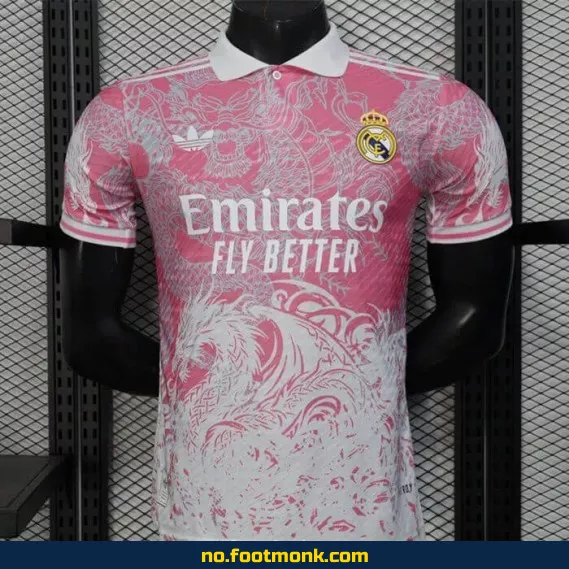 Real Madrid Dragon Rose Fotballdrakt 2025-2026 – Offisiell Klubbdrakt for Voksne og Barn – Kjøp Nå