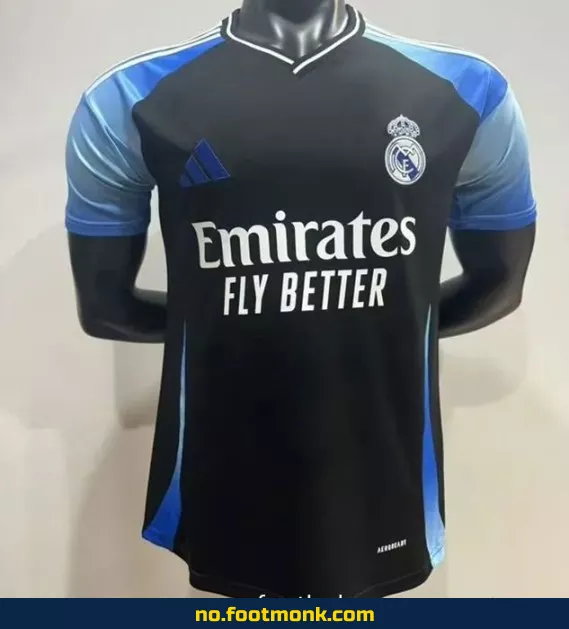Real Madrid 2025-2026 Spesialutgave Svart Fotballdrakt – Offisiell Klubbdrakt for Voksne og Barn